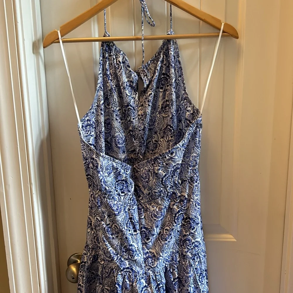 NWT J. Crew Collection Anguilla halter dress